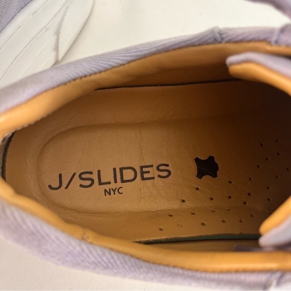 J/Slides Platform sneakers Women’s 9 Purple Soft Lavender Tennis Shoe - Picture 5 of 7